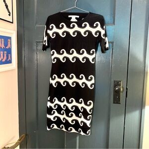 DVF silk knit dress